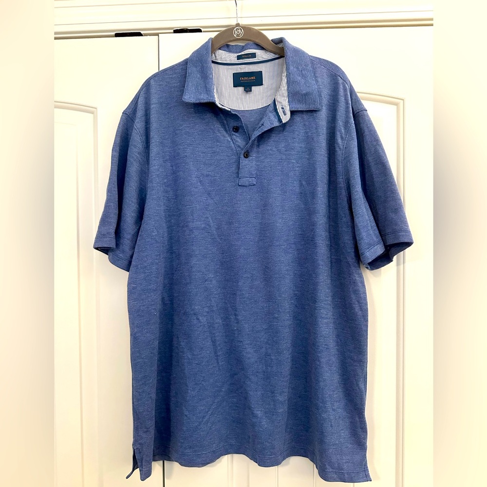Men’s XL‎ Fairlane Performance Pique Polo Shirt